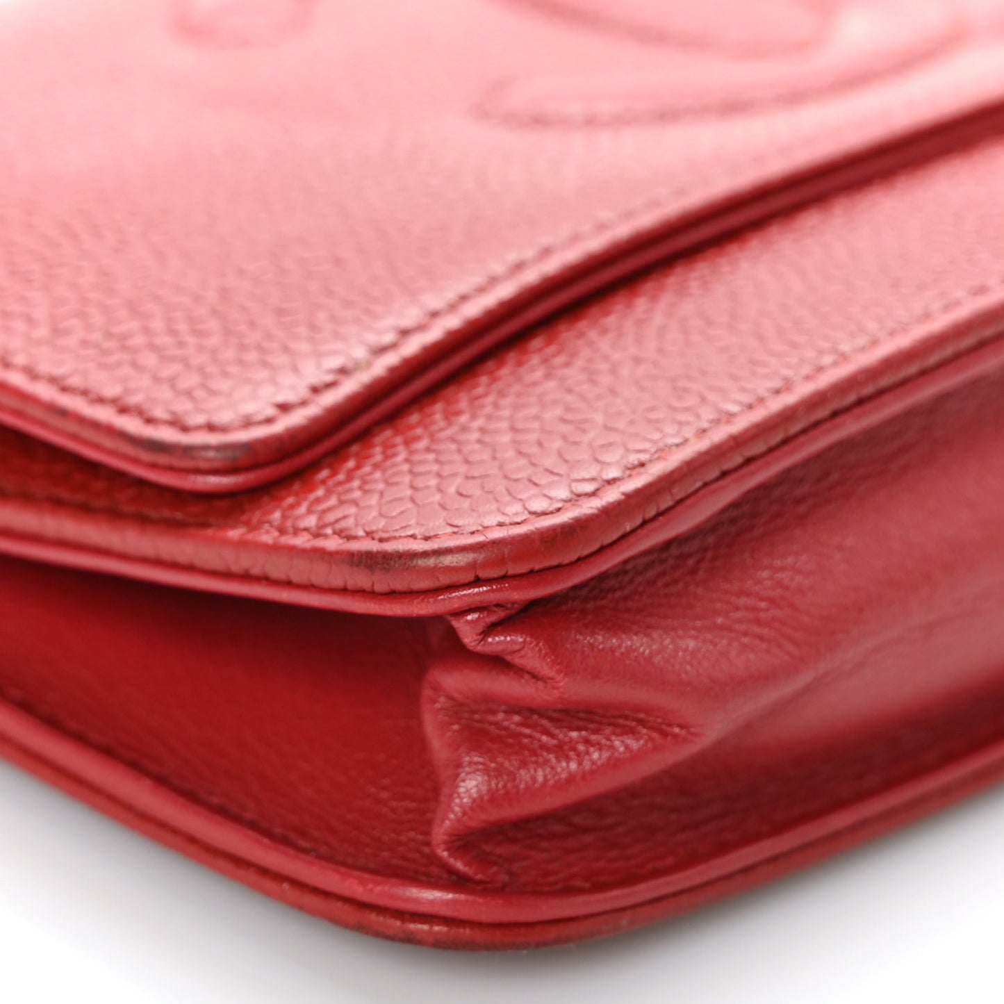 Caviar Timeless CC Wallet On Chain WOC Red