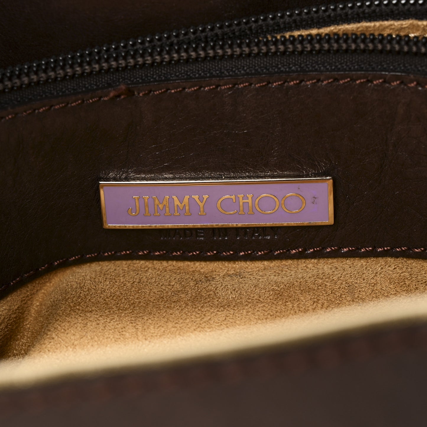 Calfskin Tulita Brown Gold