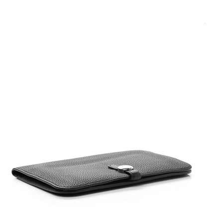 Hermes Togo Dogon Duo Wallet Black 5 of 11