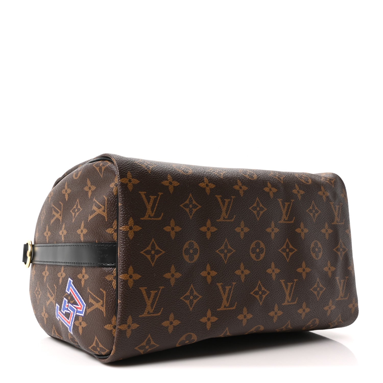 Louis Vuitton Monogram My World Tour Speedy Bandouliere 30 Black 4 of 10