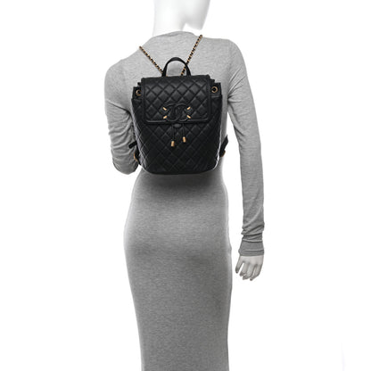 Chanel Caviar Quilted Filigree Backpack Black 2 of 11