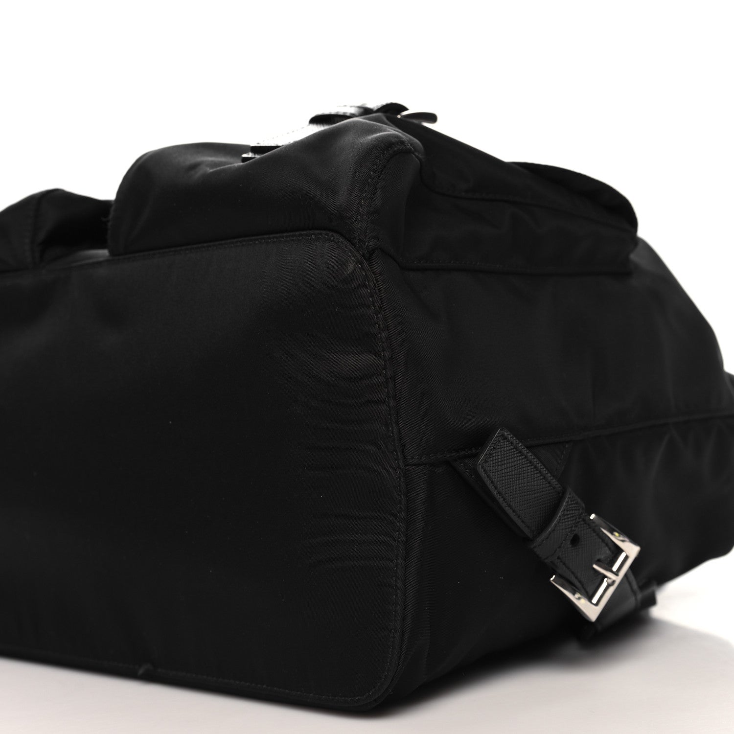 Prada Nylon Vela Medium Backpack Black 10 of 11