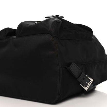 Prada Nylon Vela Medium Backpack Black 10 of 11