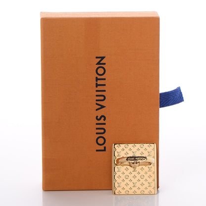 Louis Vuitton Nanogram Phone Ring Holder Gold 8 of 8