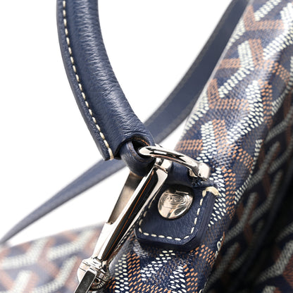 Goyard Goyardine Saint Leger Soft Briefcase Backpack Navy 12 of 12
