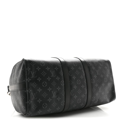 Louis Vuitton Monogram Eclipse Keepall Bandouliere 45 3 of 8