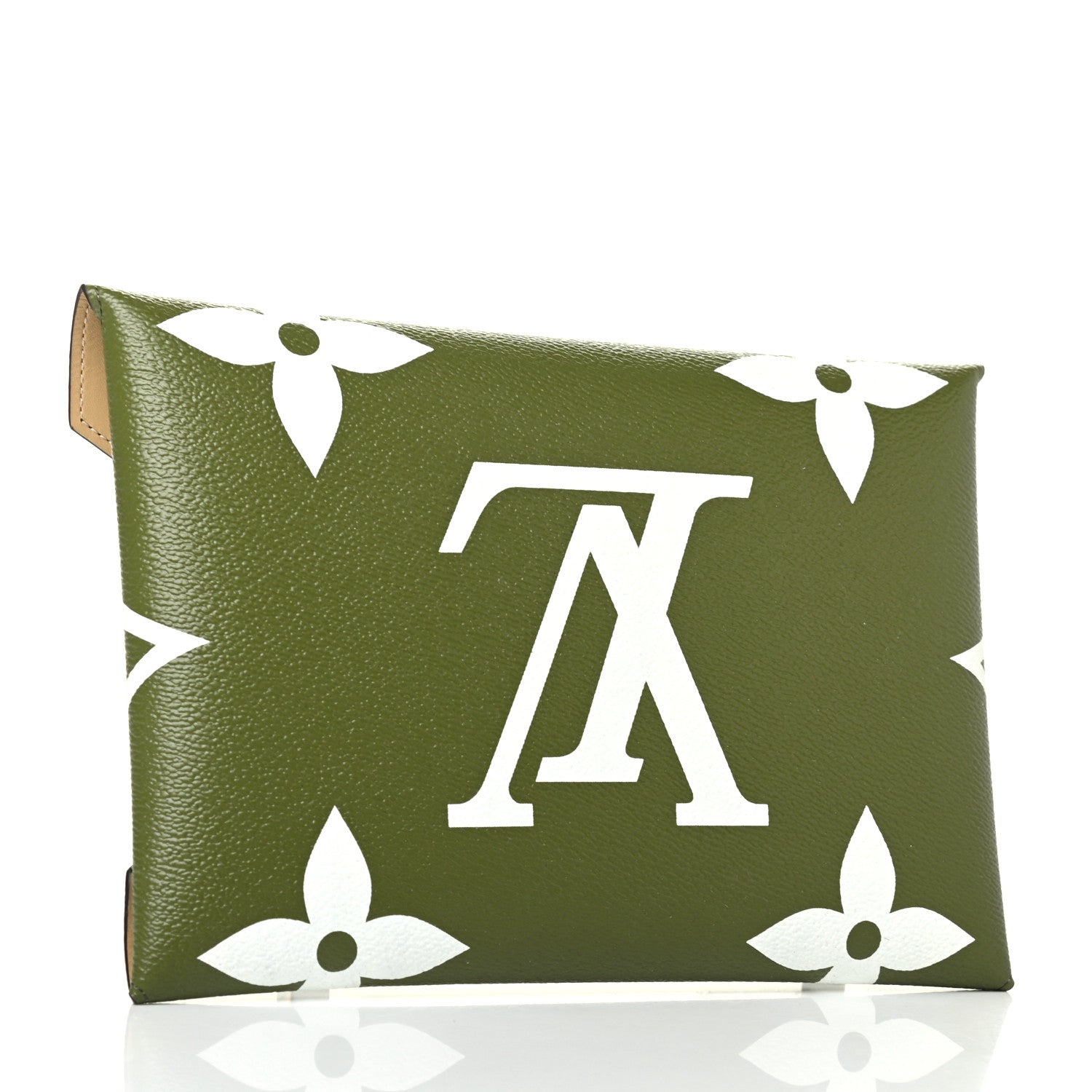 Louis Vuitton Monogram Giant Large Kirigami Pochette Kaki 2 of 4
