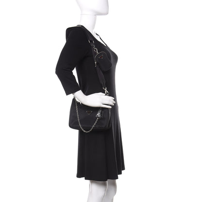 Prada Nylon Re-Edition 2005 Shoulder Bag Black 2 of 12