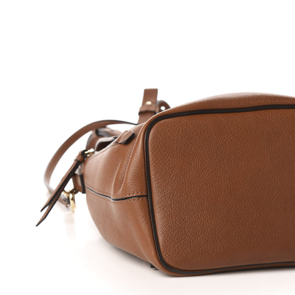 Chloe Suede Calfskin Small Faye Backpack Tobacco 7 of 9