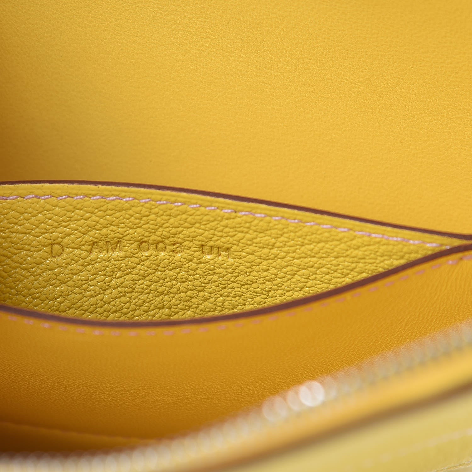Hermes Chevre Mysore In-The-Loop-To-Go Pochette Jaune De Naples 7 of 8