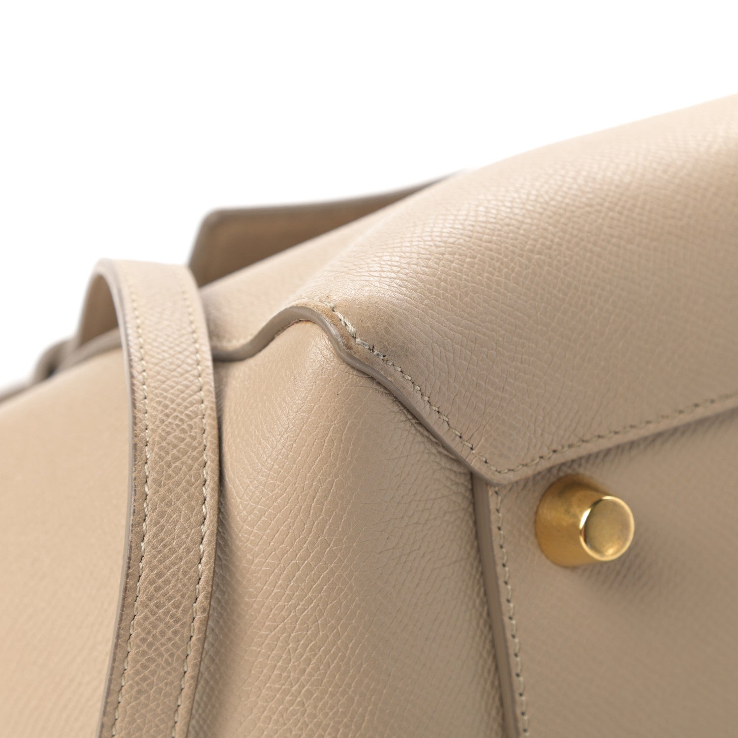 Celine Grained Calfskin Mini Belt Bag Light Taupe 10 of 15