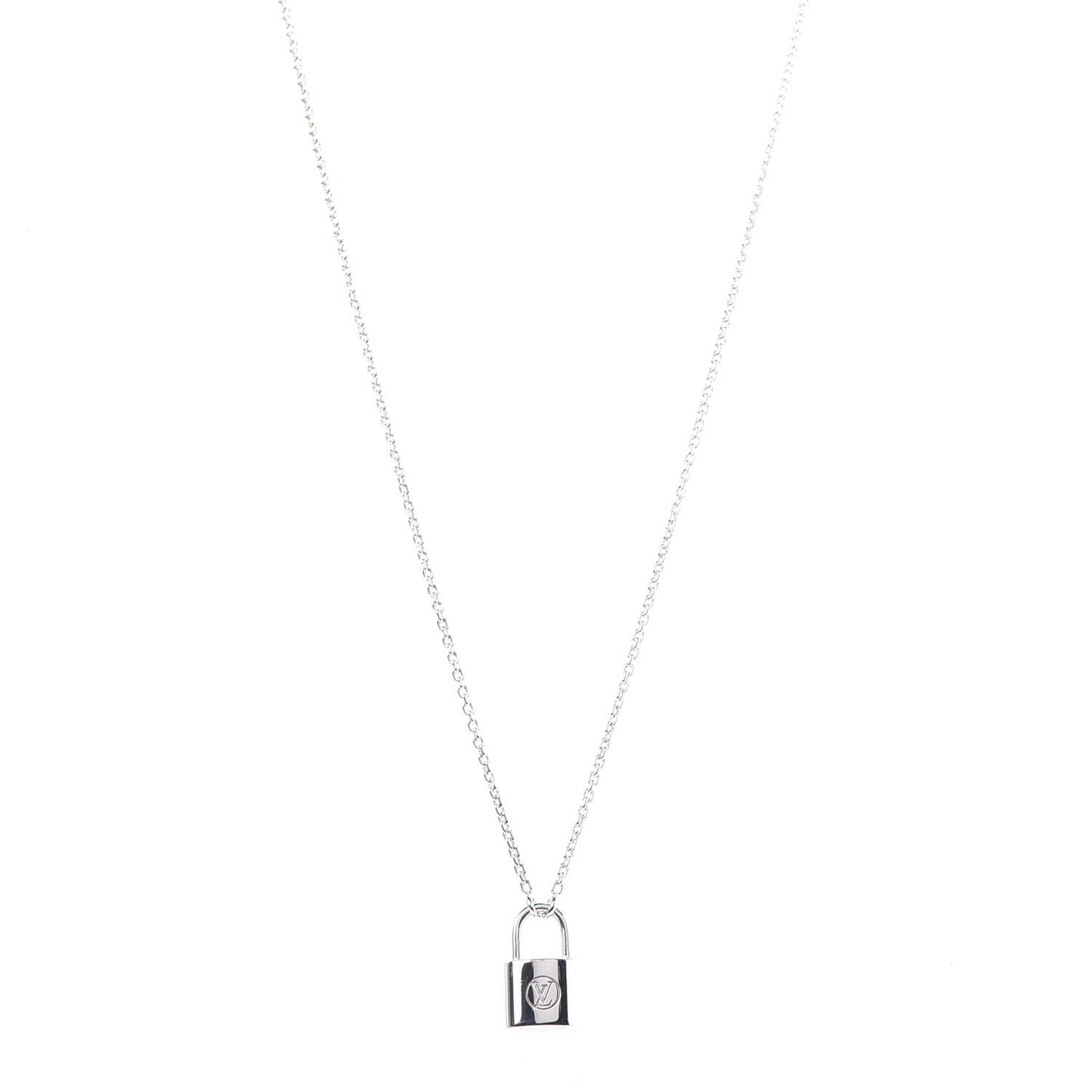 Sterling Silver Lockit Necklace