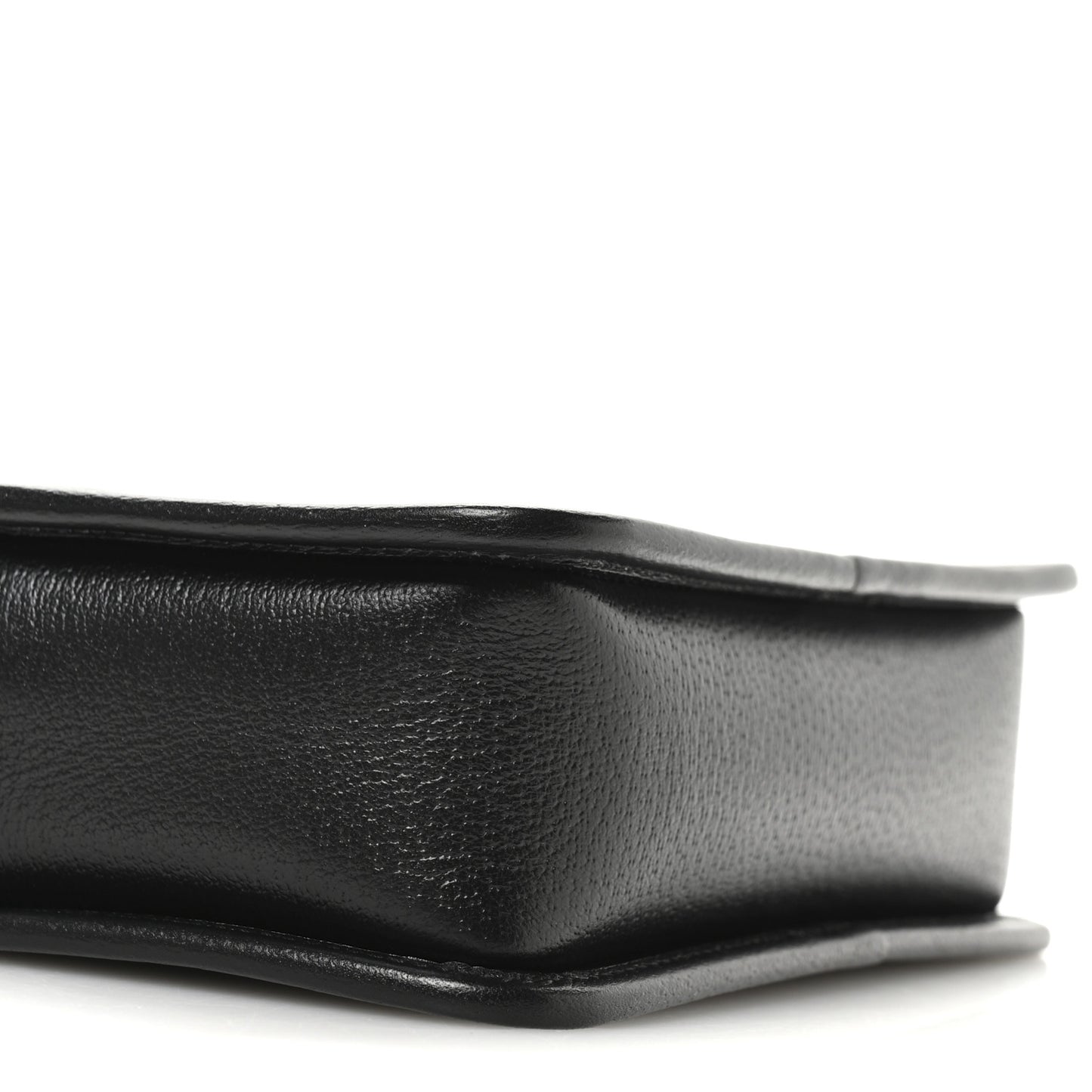 Monogram Jumbo GG Textured Dollar Calfskin Web Mini Crossbody Bag Black