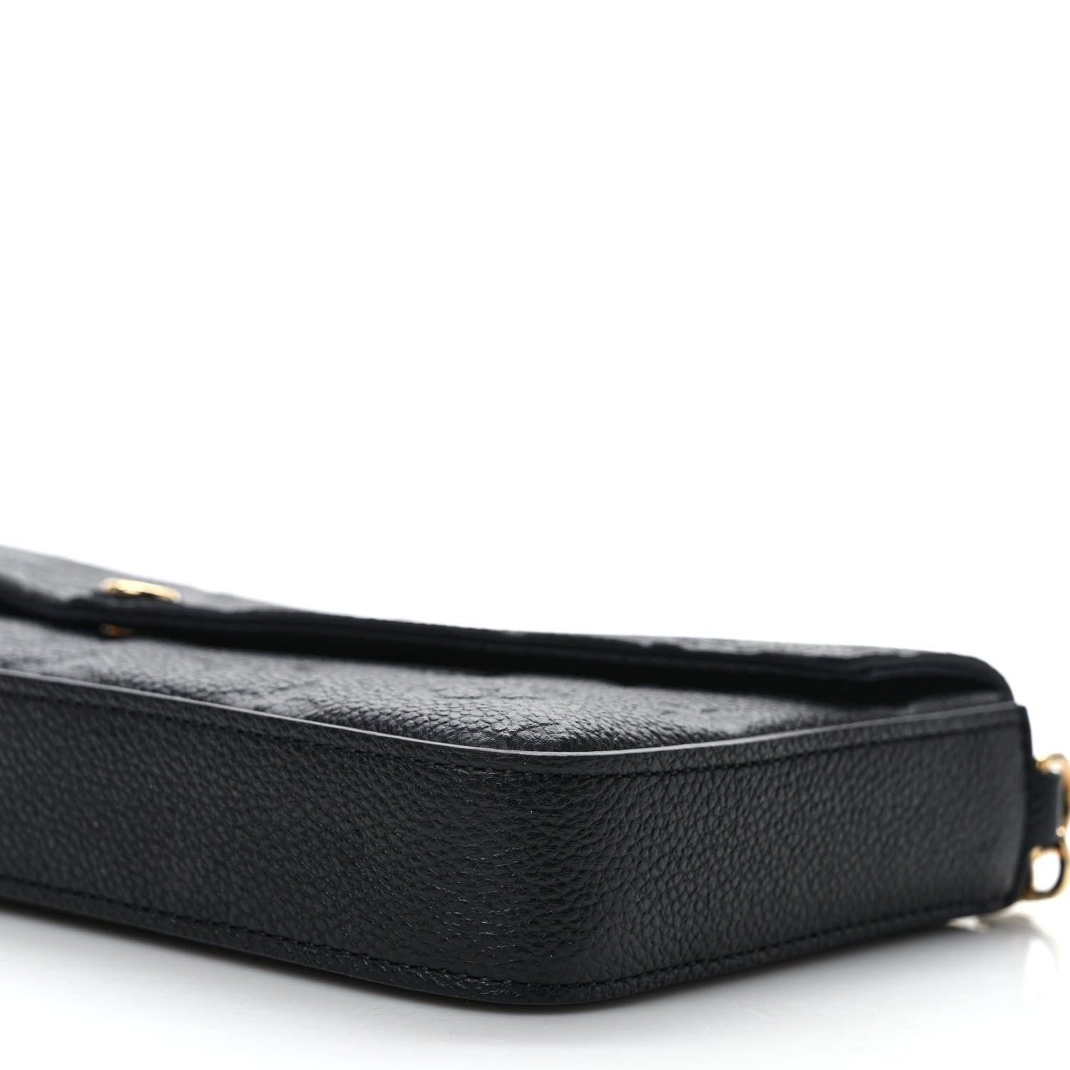 Louis Vuitton Empreinte Pochette Felicie Chain Wallet Black 9 of 10