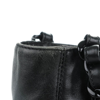 Chanel Lambskin Chain CC Small Tote Black 9 of 9