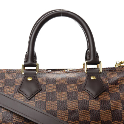 Louis Vuitton Damier Ebene Speedy Bandouliere 25 11 of 11