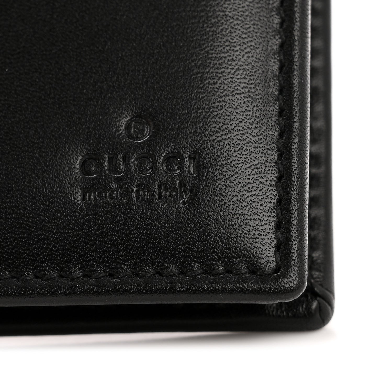 Calfskin Abbey Men's Wallet Black