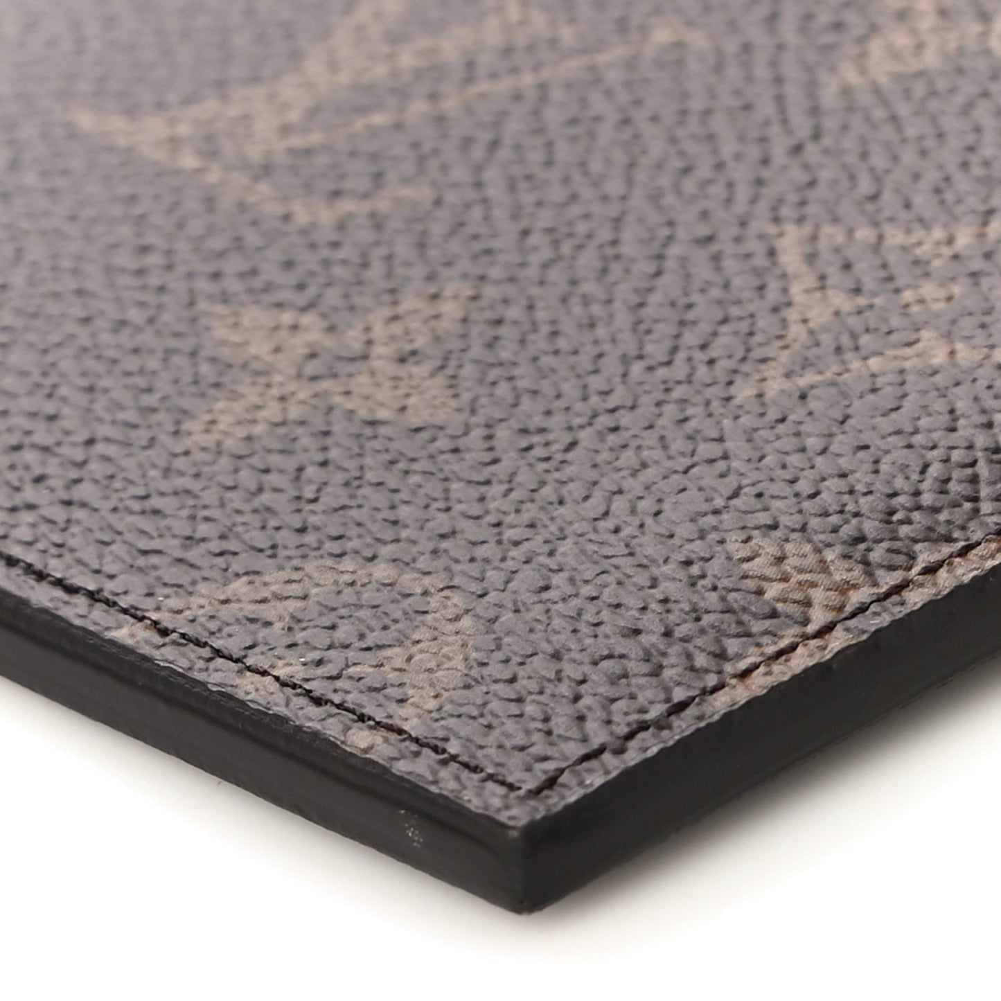 Monogram Slim Purse Black