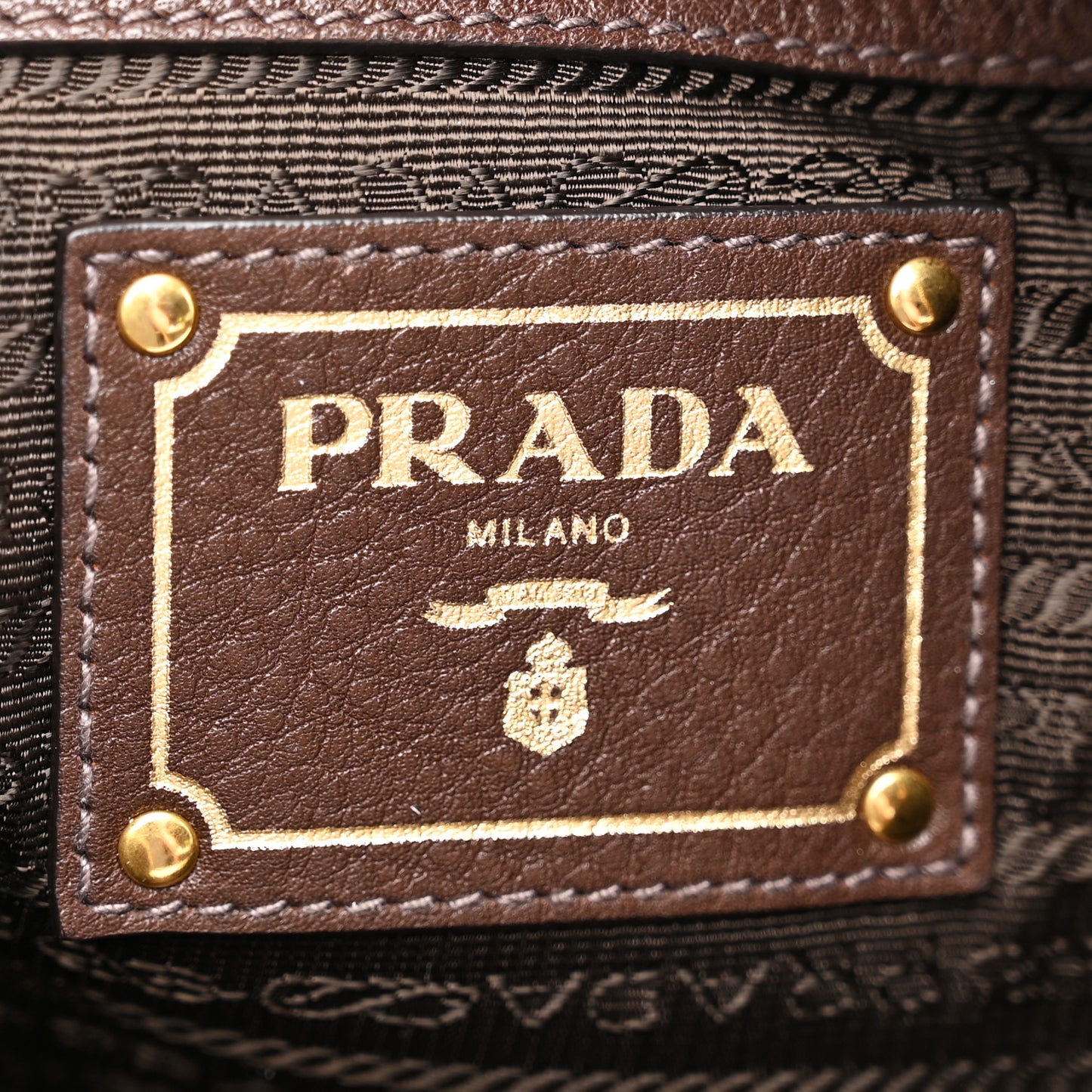 Vitello Daino Shoulder Bag Caffe