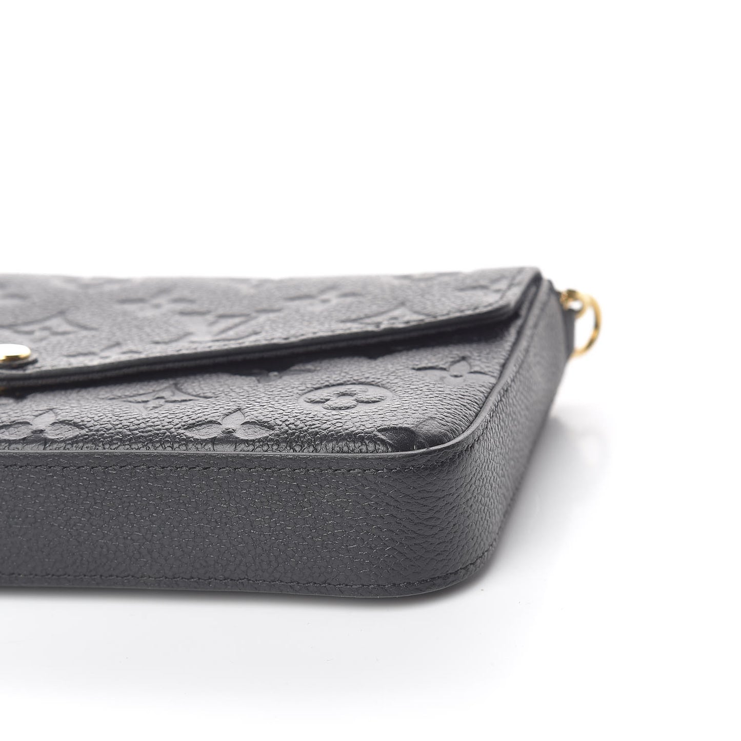 Empreinte Pochette Felicie Chain Wallet Black