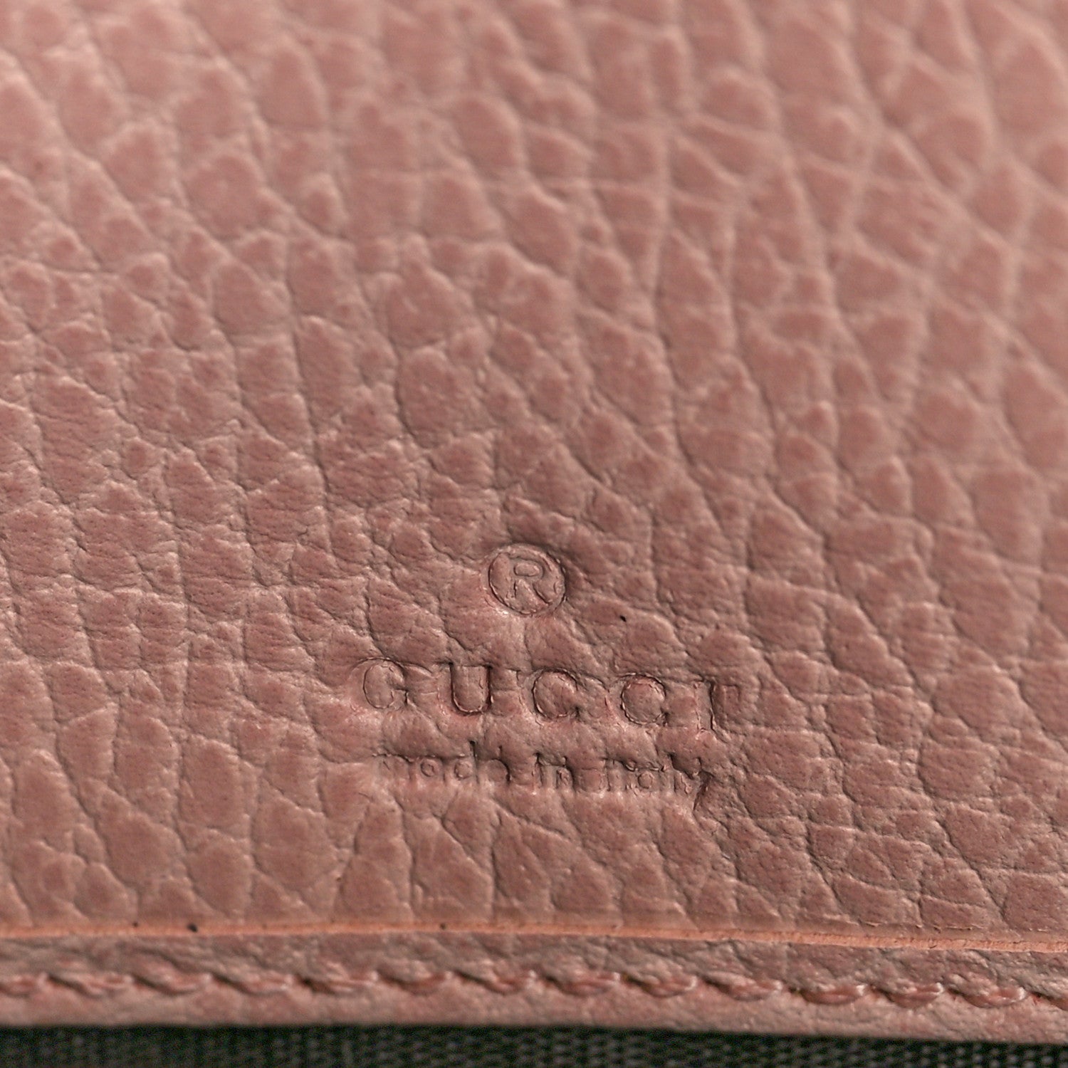Gucci Calfskin Butterfly Farfalla Zip Around Wallet Perfect Pink 7 of 8