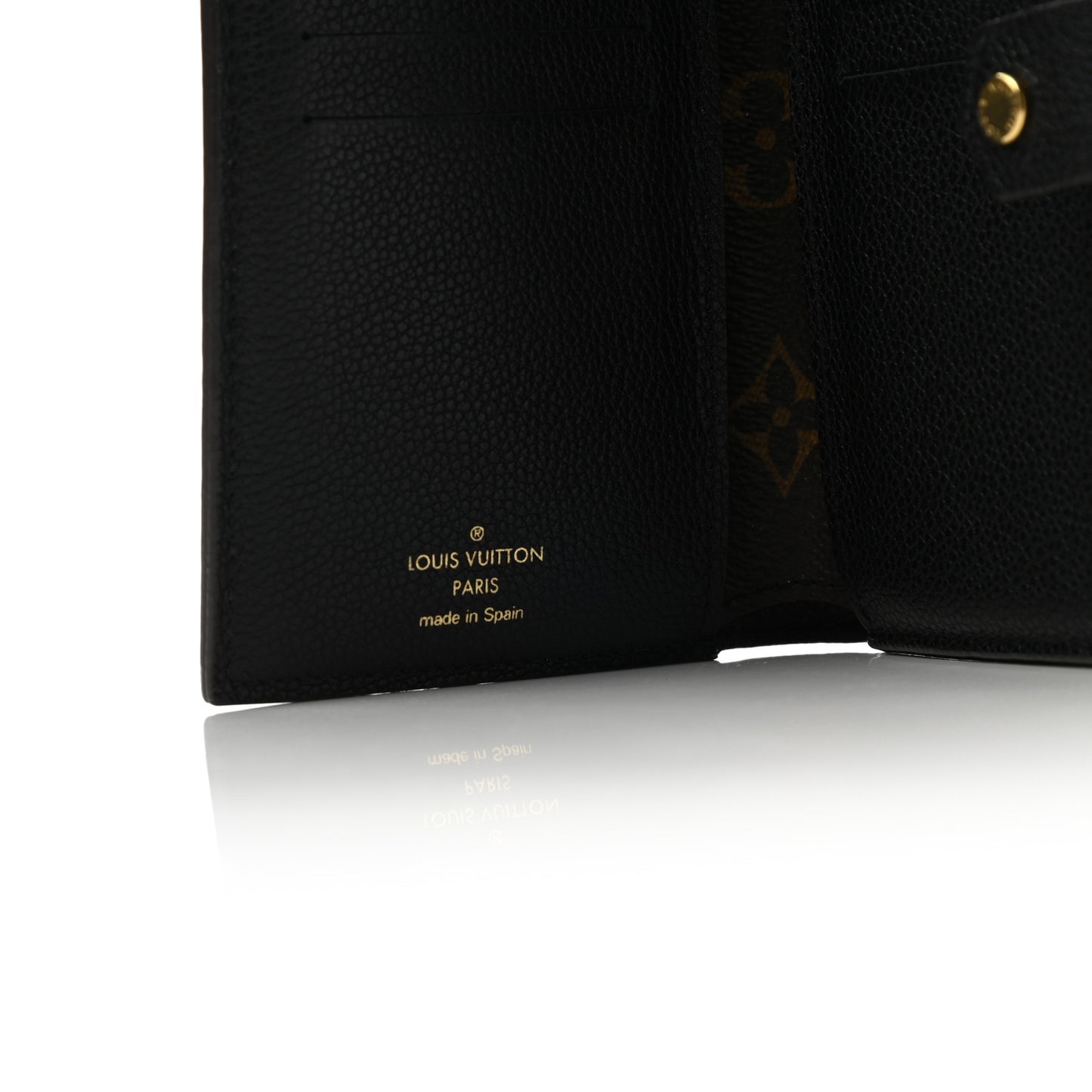 Monogram Pallas Compact Wallet Black