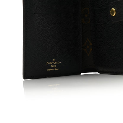 Louis Vuitton Monogram Pallas Compact Wallet Black 6 of 10
