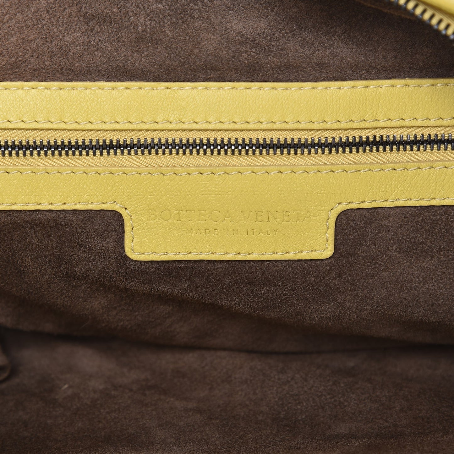 Nappa Intrecciato Maxi Veneta Hobo Yellow