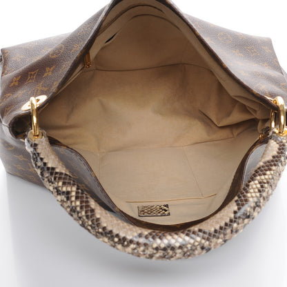 Louis Vuitton Snakeskin Monogram Artsy MM 5 of 8