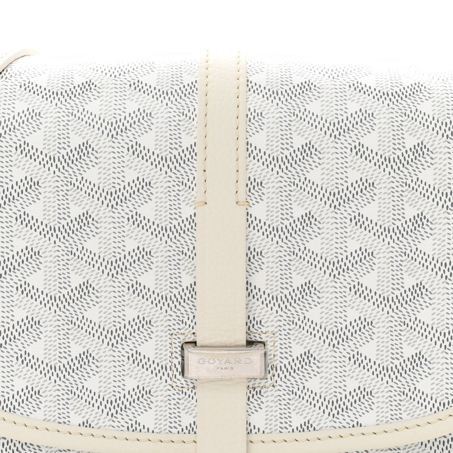 Goyard Goyardine Belvedere II PM Messenger Bag White 7 of 9
