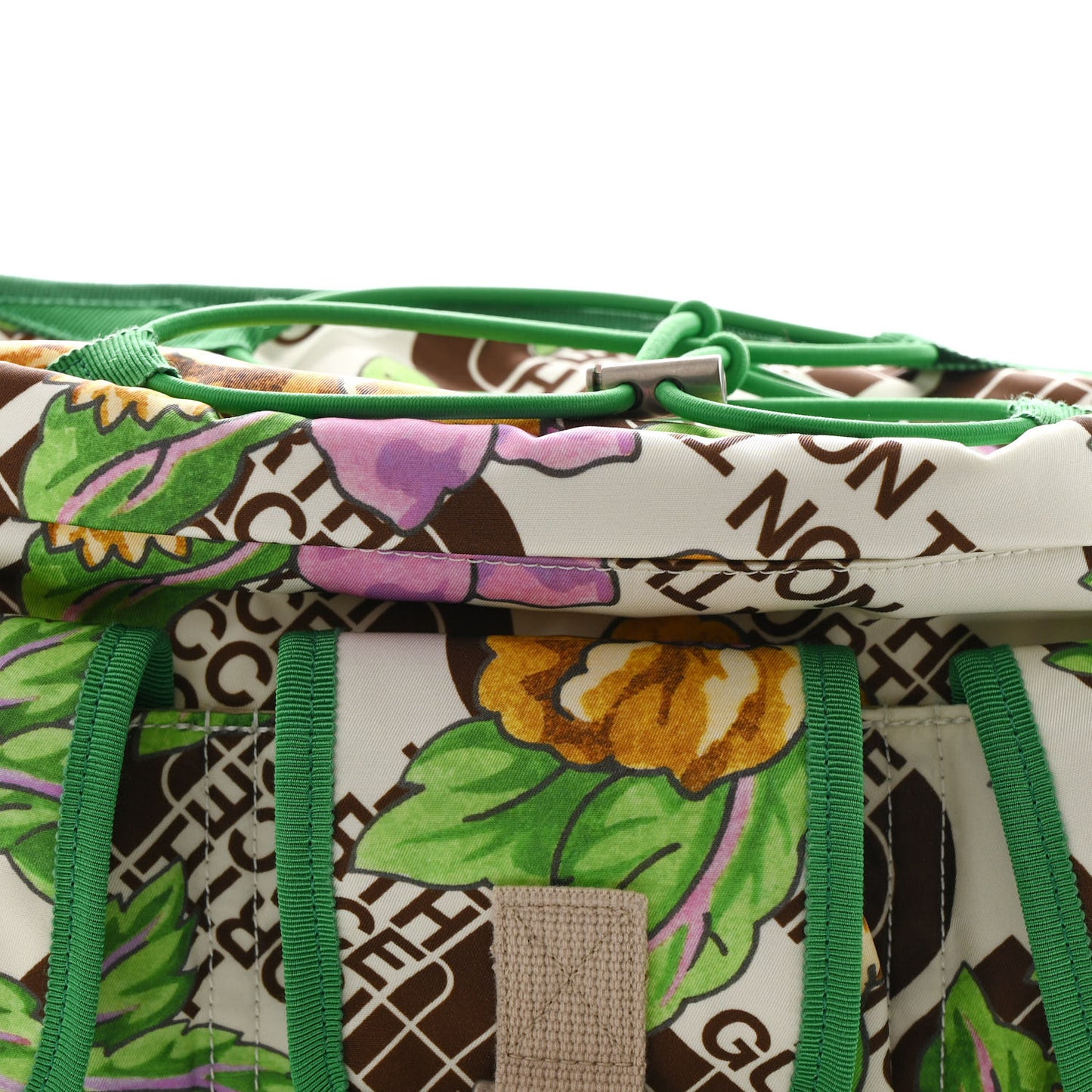 X THE NORTH FACE Econyl Nylon Floral Utility Beltpack Green