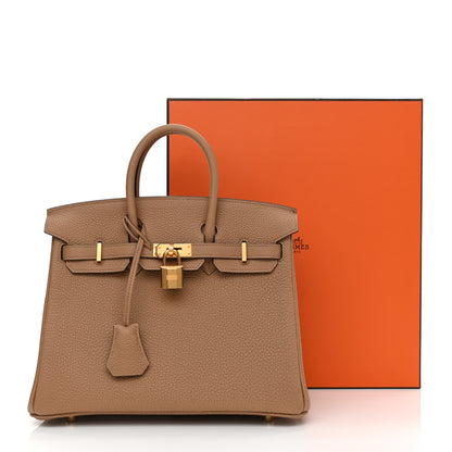 Hermes Togo Birkin 25 Chai 11 of 11