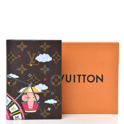 Louis Vuitton Monogram 2020 Christmas Animation Big Wheel Passport Cover Rose Ballerine 7 of 7