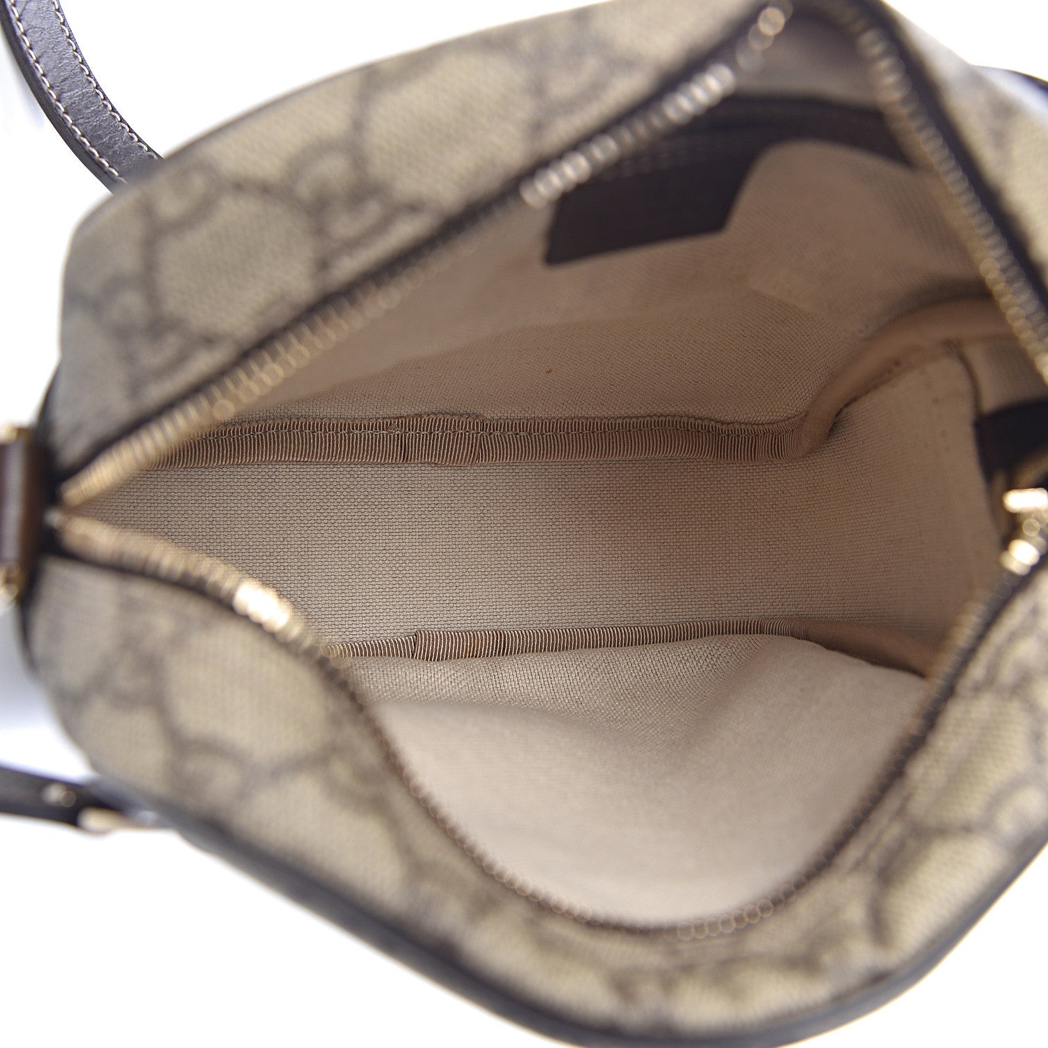 Gucci GG Plus Monogram Messenger Bag Dark Brown 5 of 10