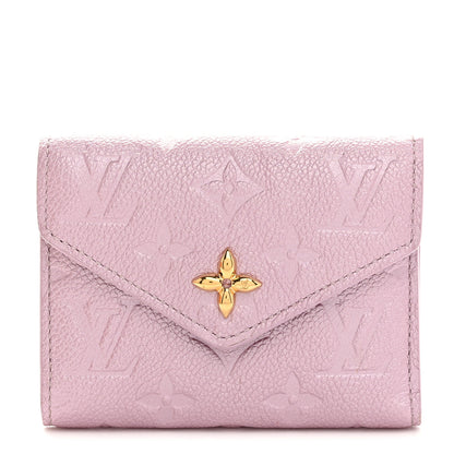 Louis Vuitton Empreinte Monogram Flower Victorine Wallet Pearly Lilac 1 of 7