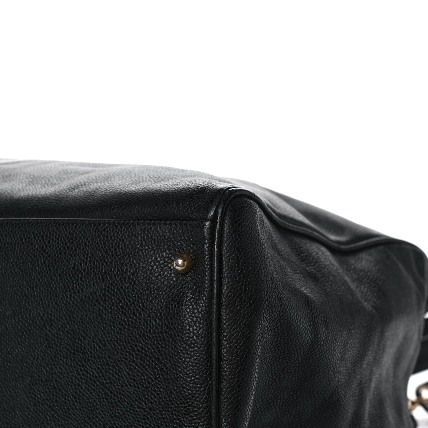 Chanel Caviar XL Weekender Bag Black 12 of 15