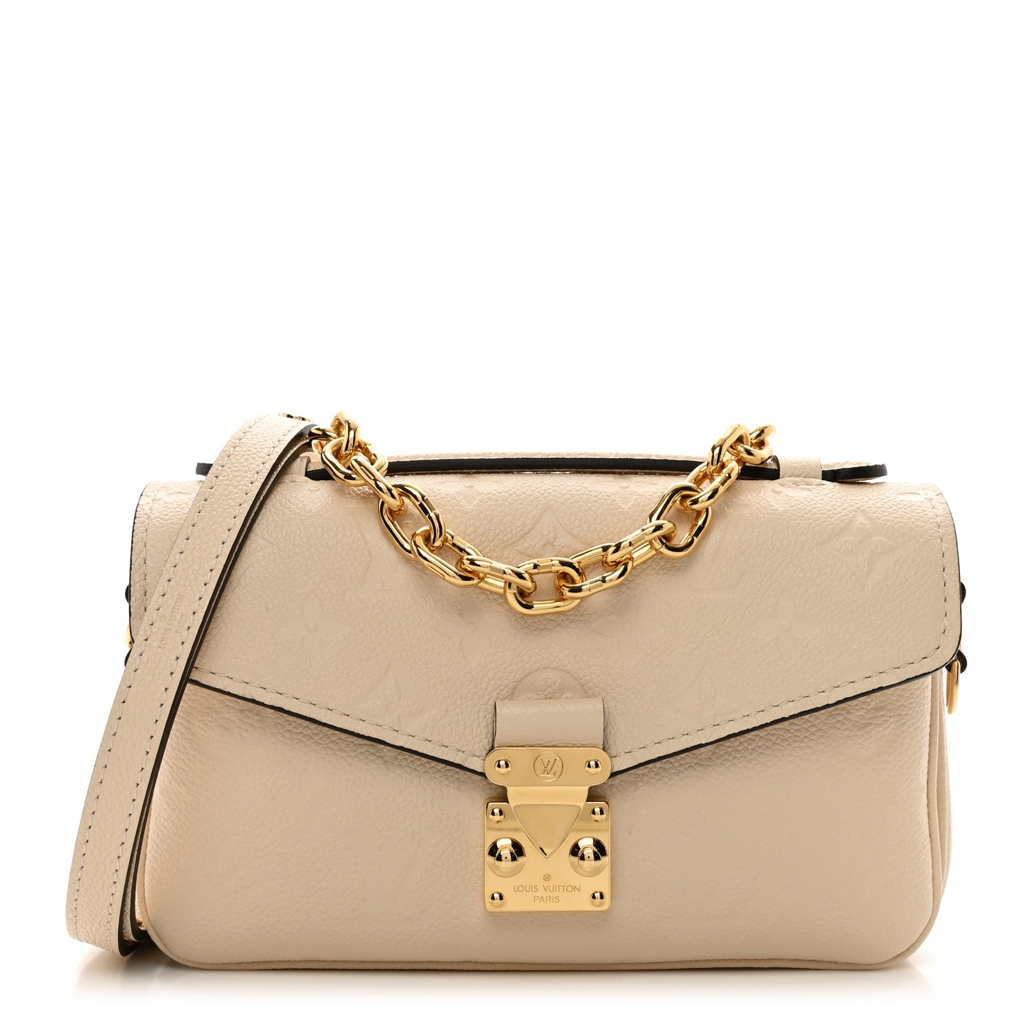 Louis Vuitton Empreinte Pochette Metis East West Cream 1 of 9