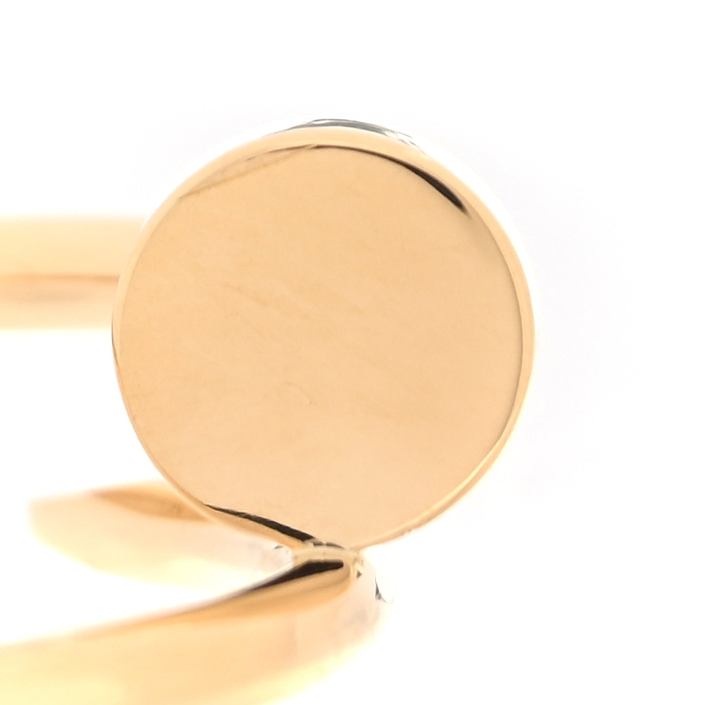 18K Yellow Gold Small Juste Un Clou Ring 54 7