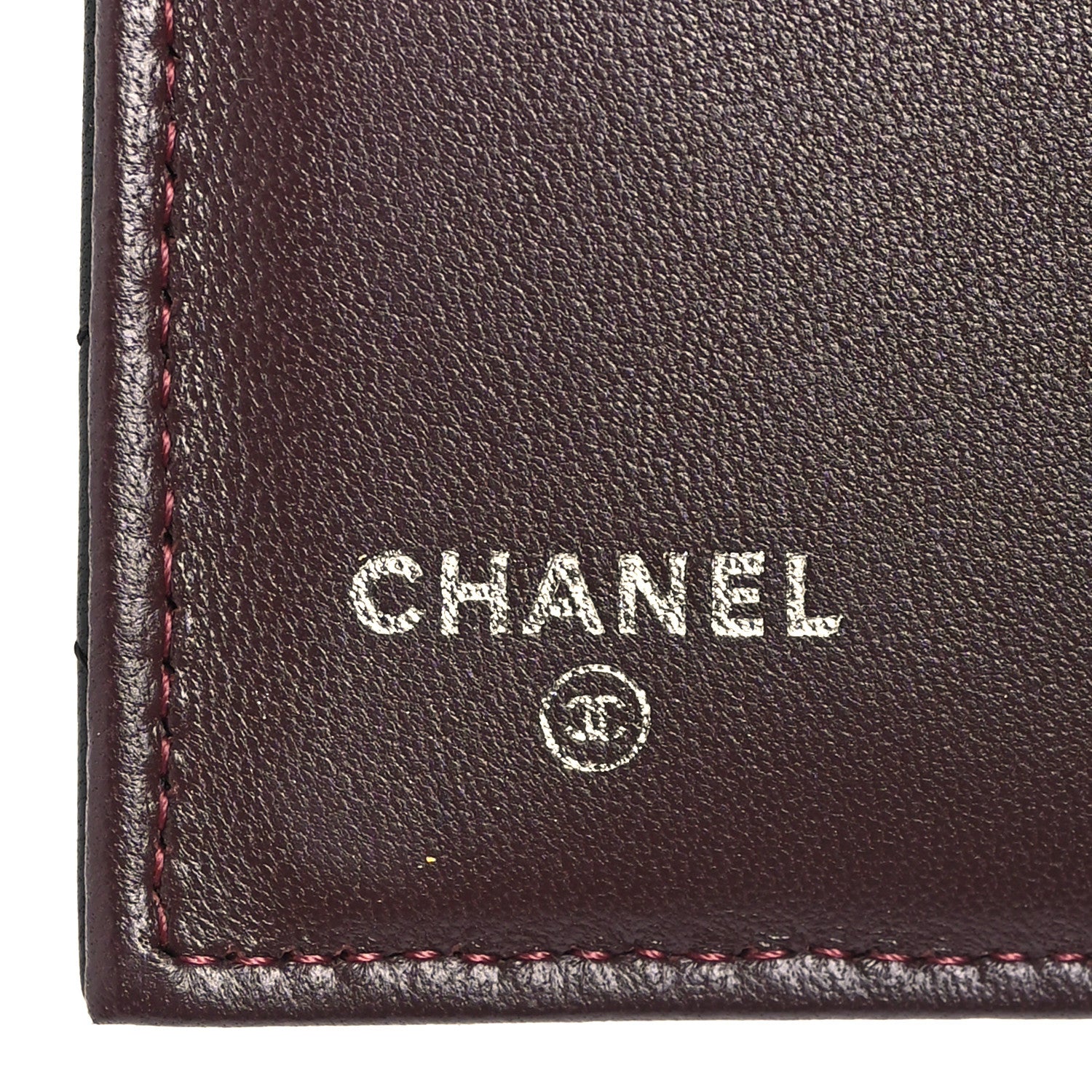 Chanel Lambskin Quilted Large Gusset Flap Wallet Black 6 of 8