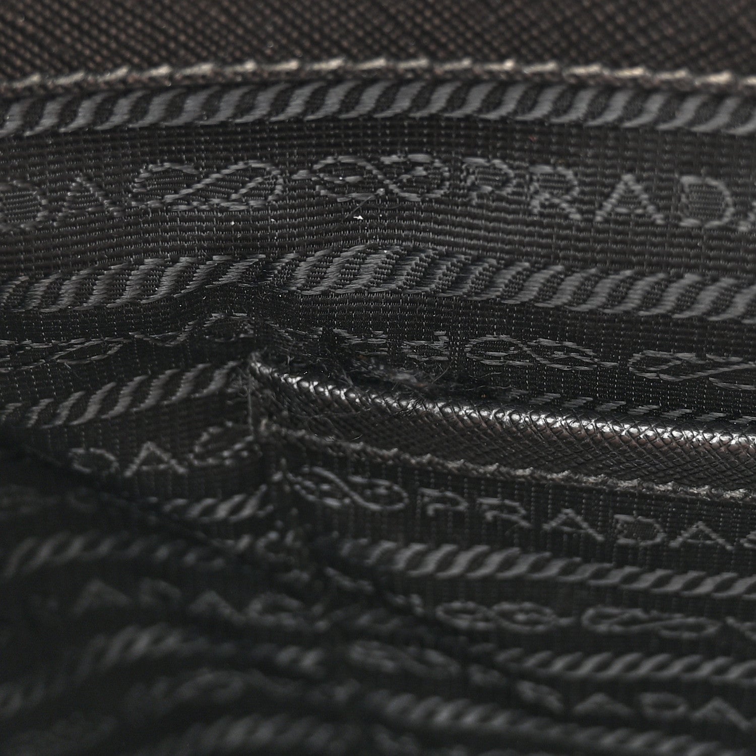 Prada Saffiano Lux Medium Double Zip Tote Black 13 of 21