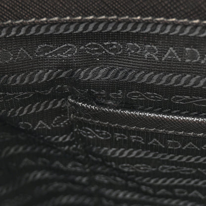 Prada Saffiano Lux Medium Double Zip Tote Black 13 of 21