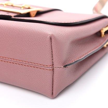 Burberry Soft Grain Calfskin Small Medley Crossbody Dusty Pink 8 of 8