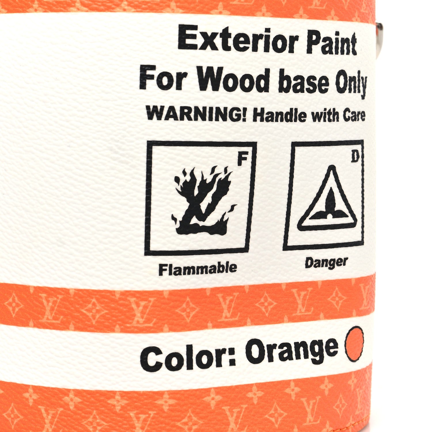 Louis Vuitton Monogram LV Paint Can Orange 10 of 10