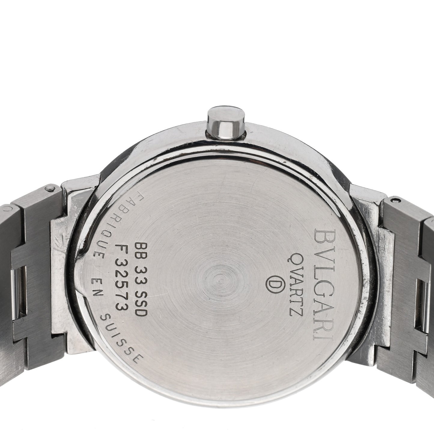 Stainless Steel 33mm Quartz Watch Black