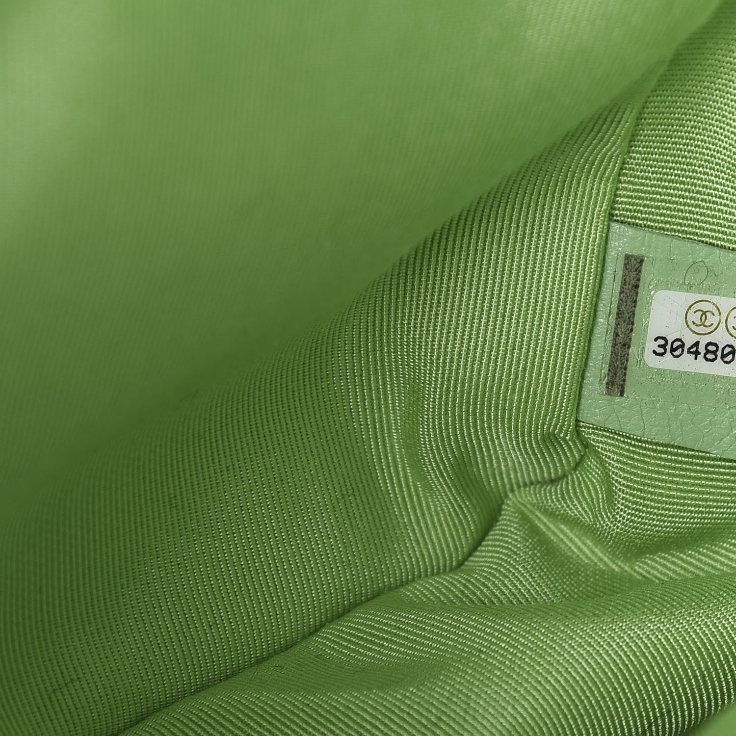 Chanel Goatskin Quilted Medium 19 Flap Light Green 10 of 12