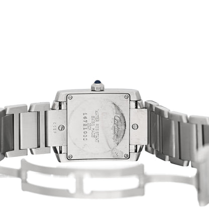 Cartier Stainless Steel 25mm Tank Francaise Quartz Watch 4 of 4