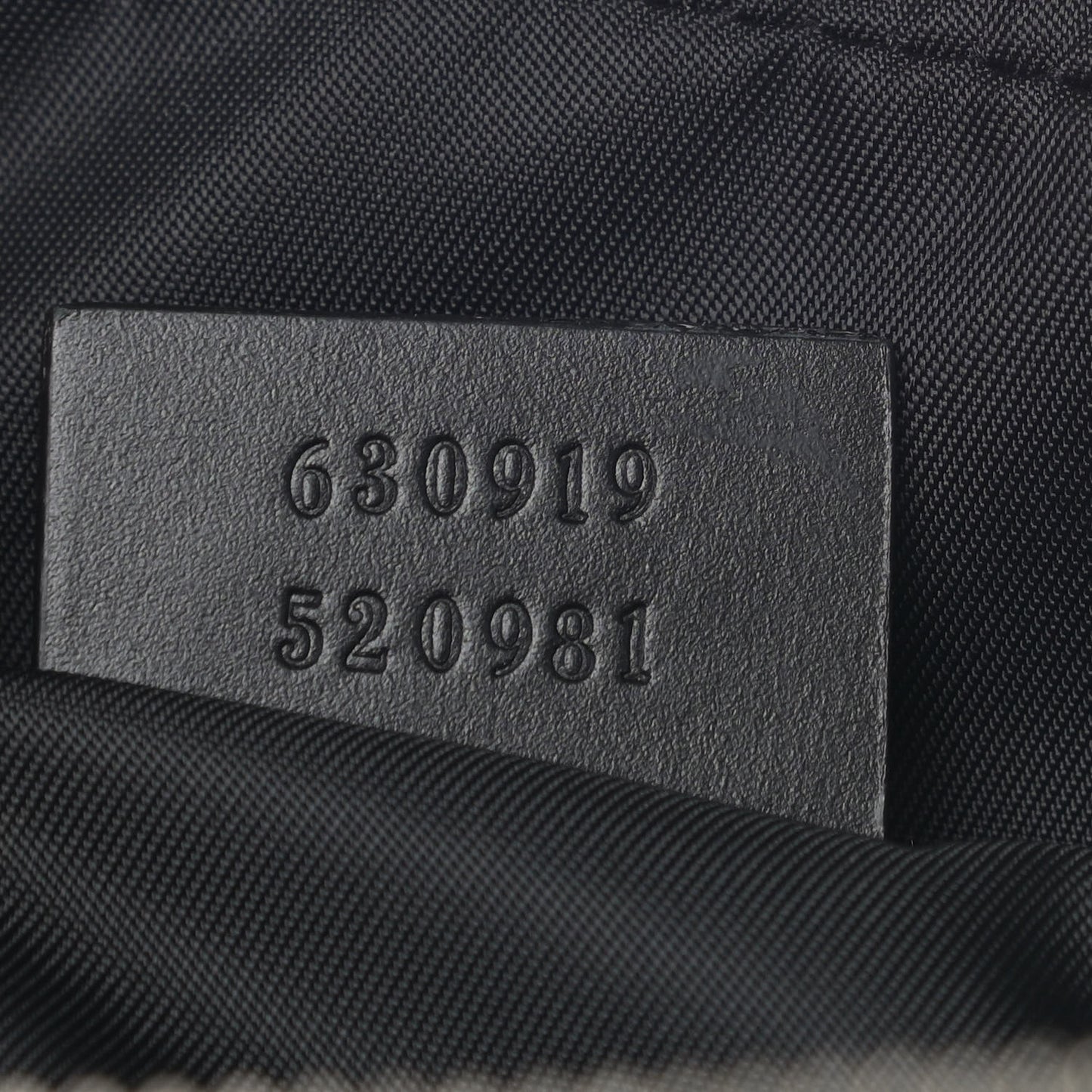 Canvas Web Slim Belt Bag Black