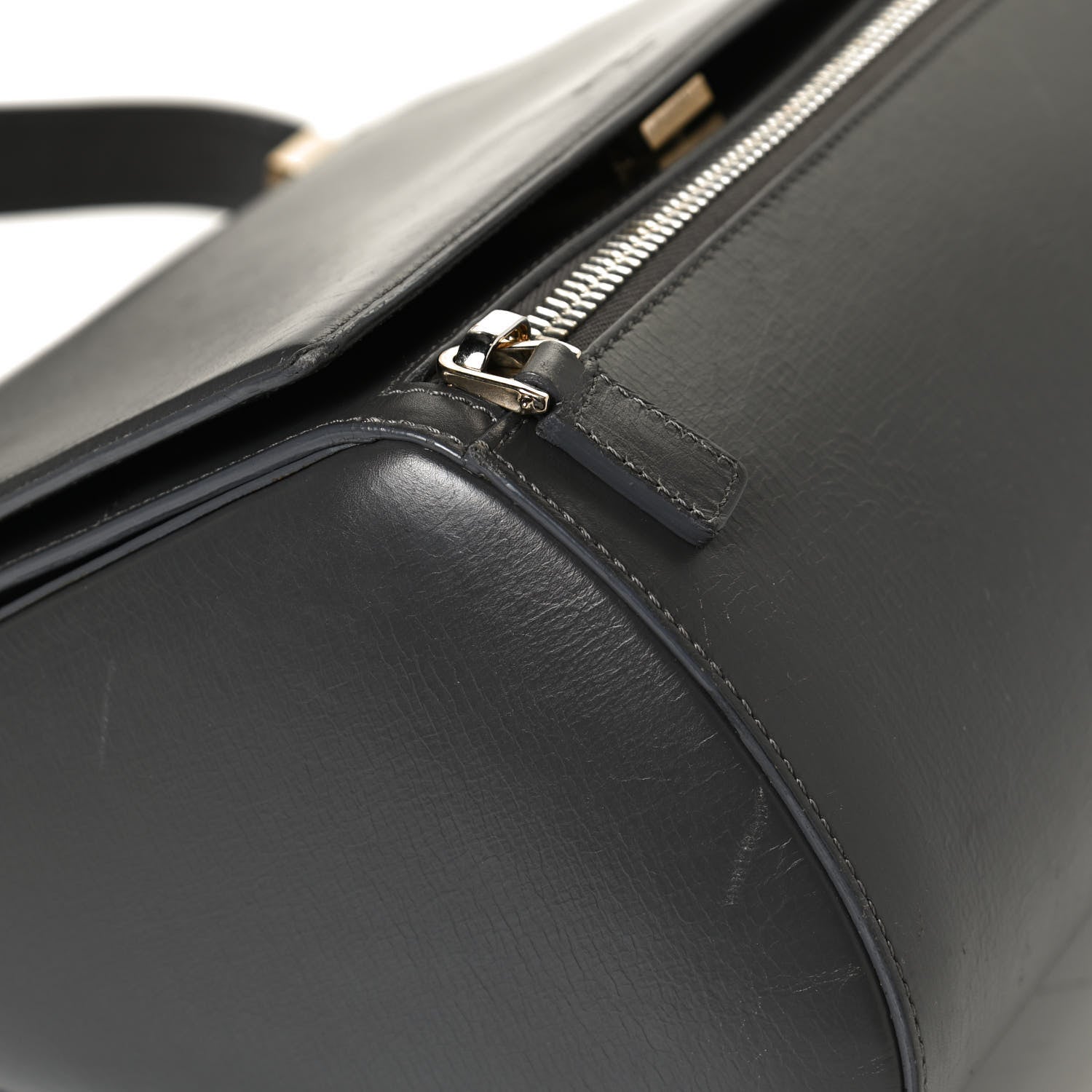 Givenchy Textured Calfskin Medium Pandora Box Crossbody Bag Dark Gray 11 of 19