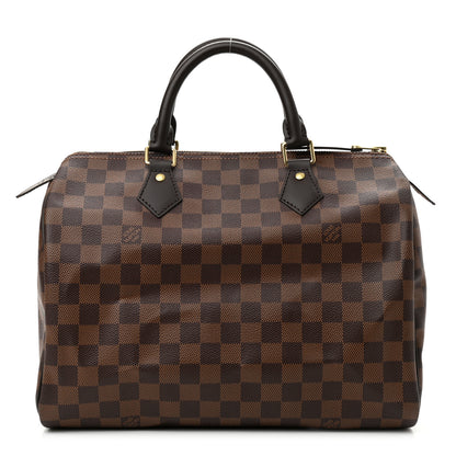 Louis Vuitton Damier Ebene Speedy 30 1 of 8