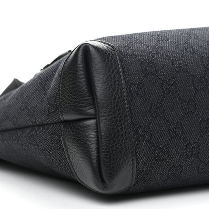 Gucci Monogram Tote Bag Black 9 of 10
